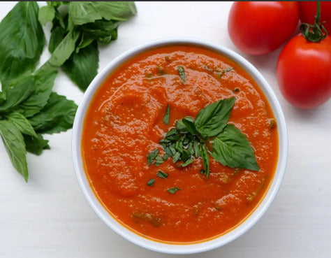 Salsa de tomàquets i alfàbrega fresca-ENVAÇ VIDRE