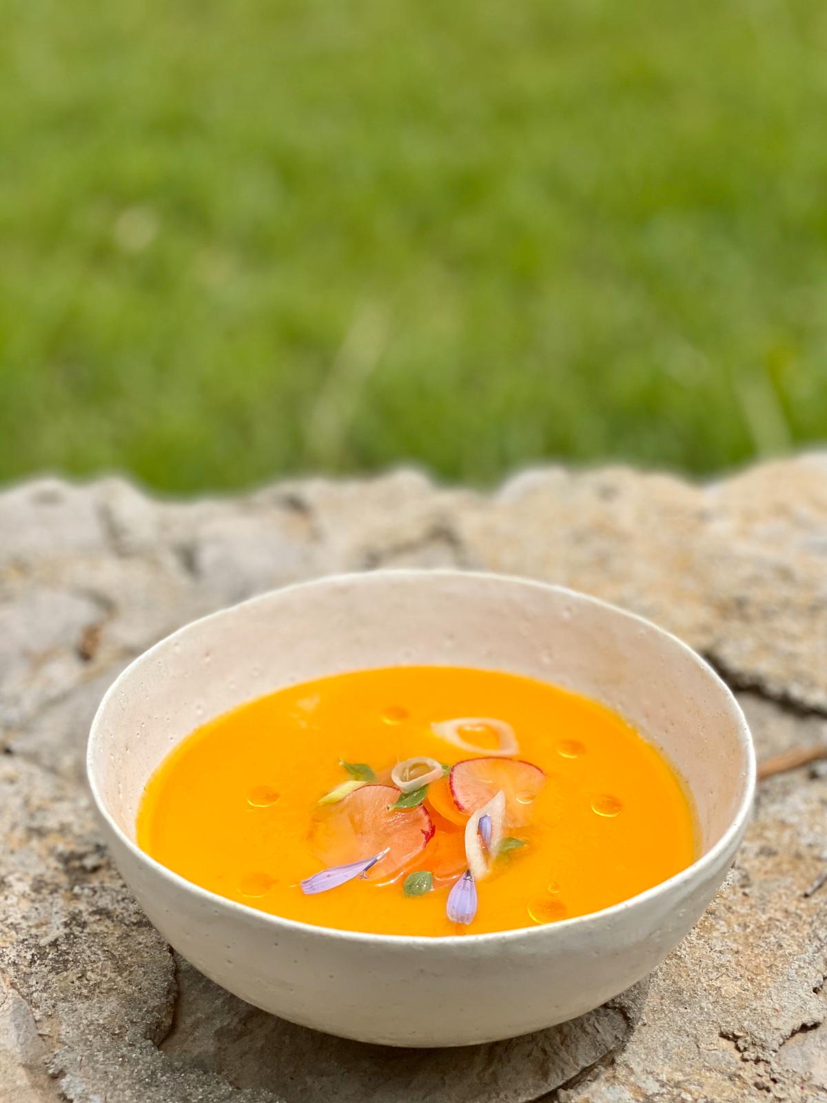 Gazpacho de zanahorias