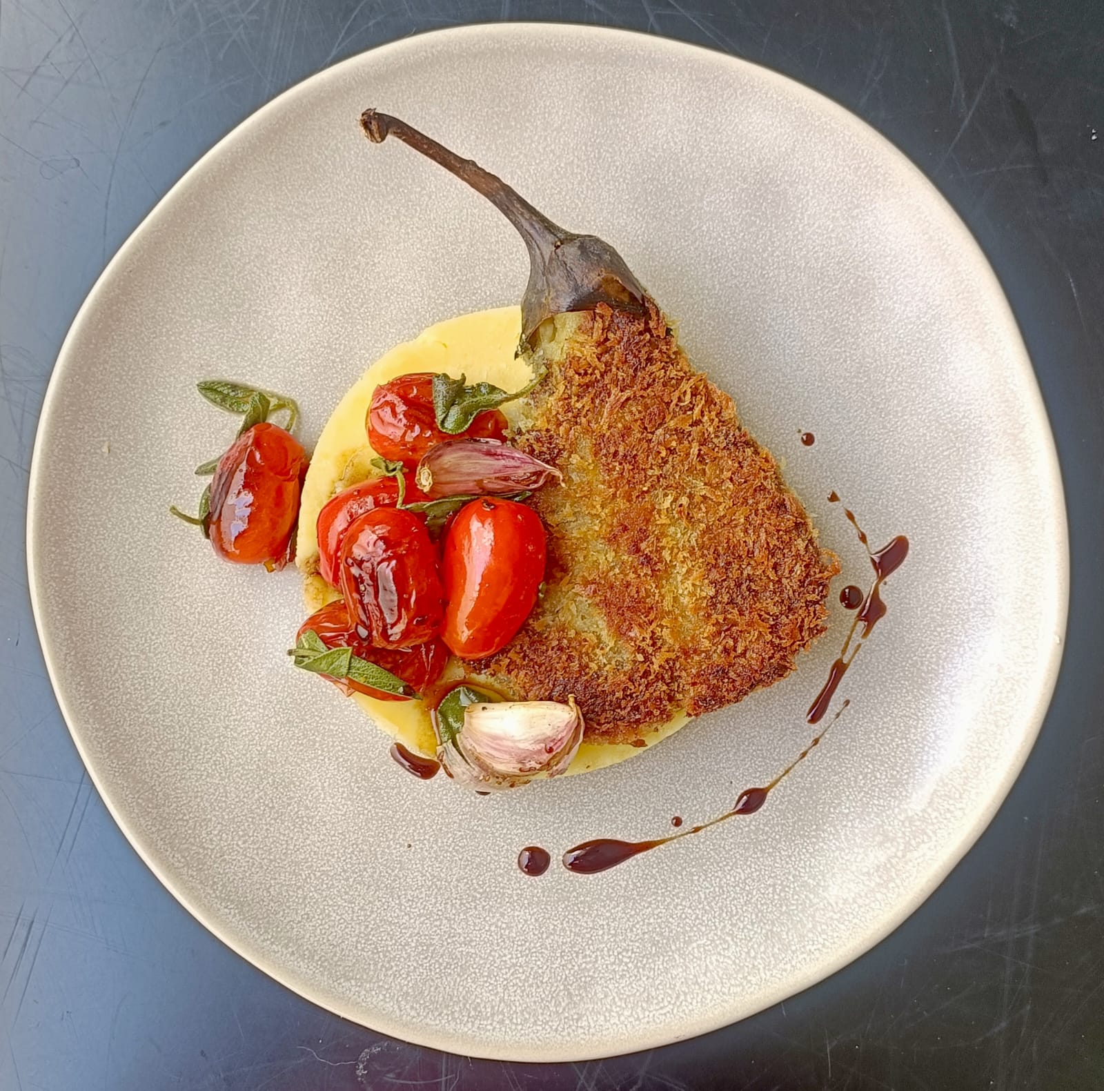 Escalopa d'albergínia - SENSE GLUTEN